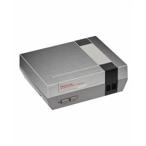 Nintendo NES MTS#2 SILVER Console Skin