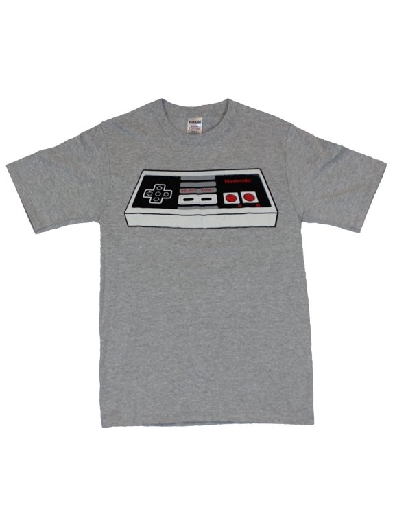 NES Mens T-Shirt - Classic NES Controller Image (Small)