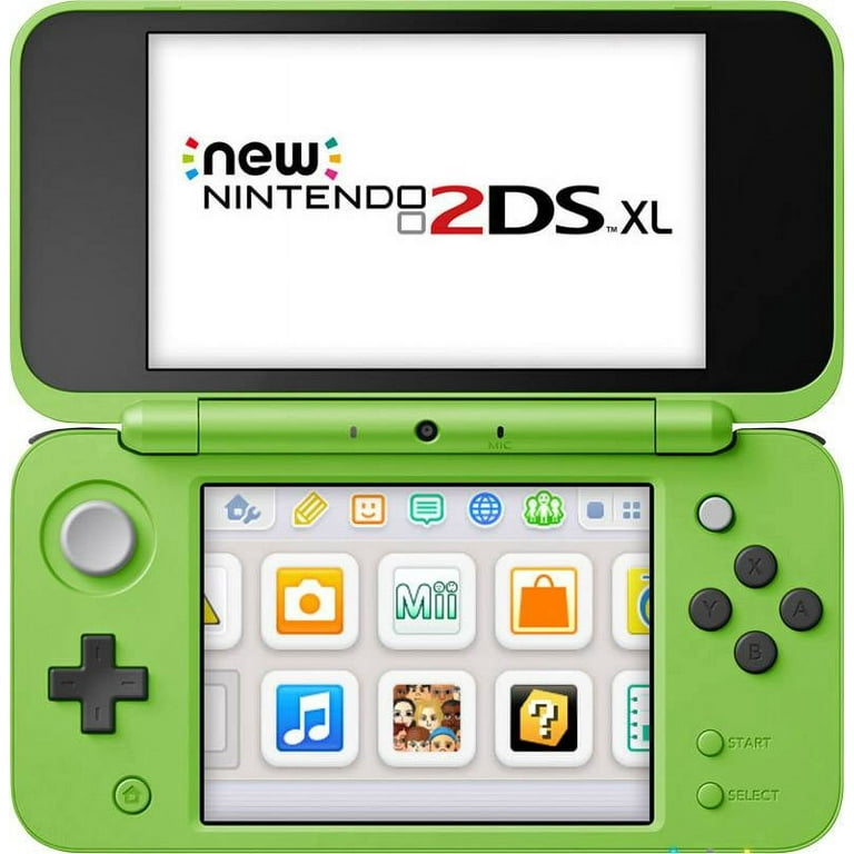 Pre Owned Nintendo New 2DS XL Green Handheld Console Walmart