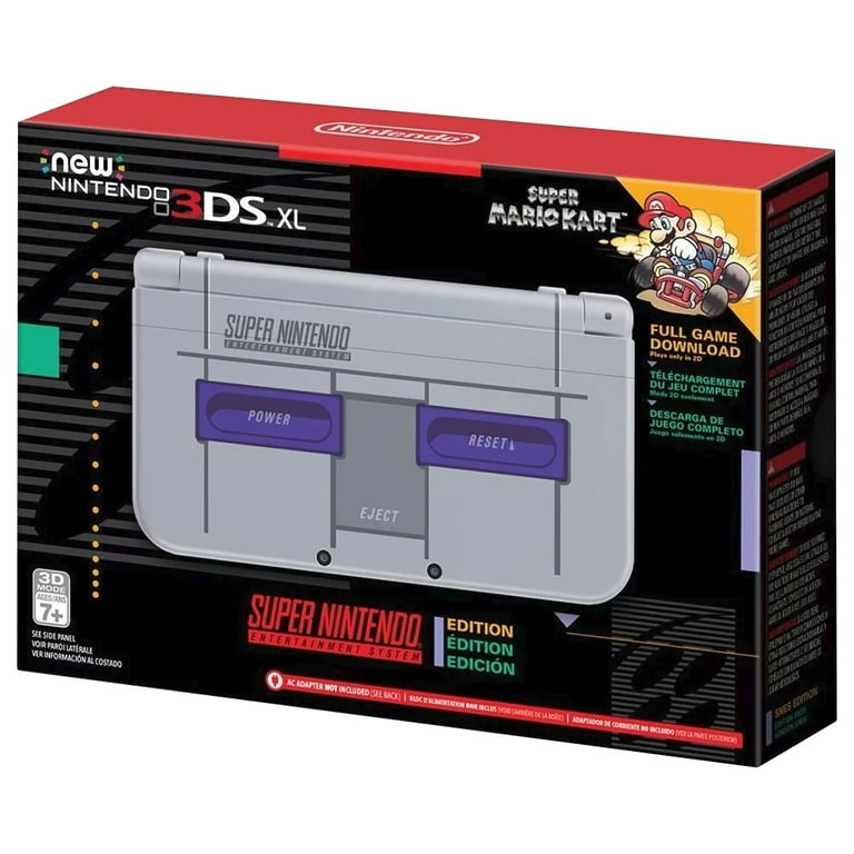 Nintendo New 3DS XL - Super NES Edition - Walmart.com