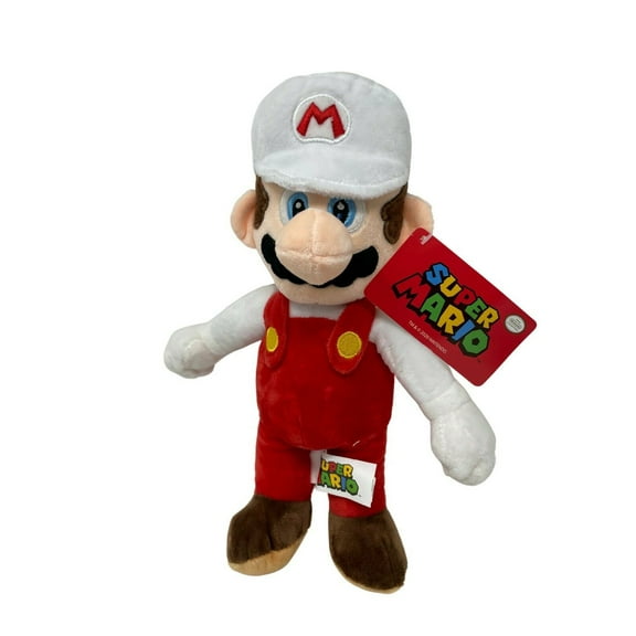 Nintendo Official Fire & Ice Super Mario Full body Soft Plush, 12" Large