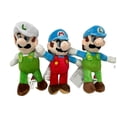 thumbnail image 1 of Nintendo Official Ice & Fire Super Mario Full body Soft Plush, 8.5" Small -3 PCS, 1 of 2