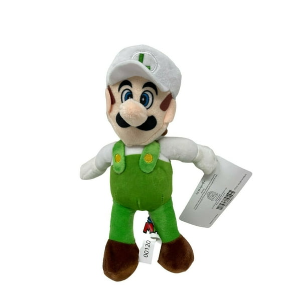 Nintendo Official Ice & Fire Super Mario Full body Soft Plush, 8.5" Small