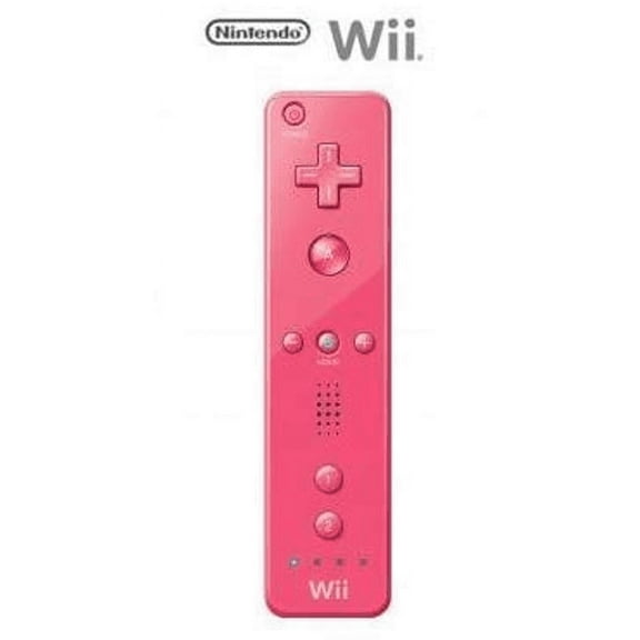 Restored Nintendo  Wii Remote Controller - Wiimote - Pink - 100% OEM - Refurbished