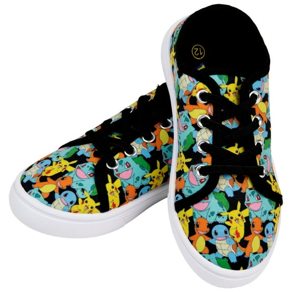 Nintendo Pokemon Boys' Shoes, Round Toe Multicolor, Size 2