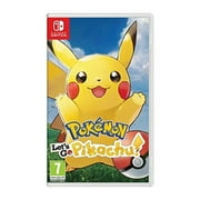 Nintendo  Pokemon Lets Go Pikachu Nintendo Switch Games