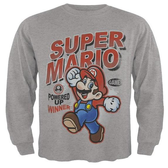 Nintendo - Powered Up Winner Juvy Long Sleeve T-Shirt - Juvy 7