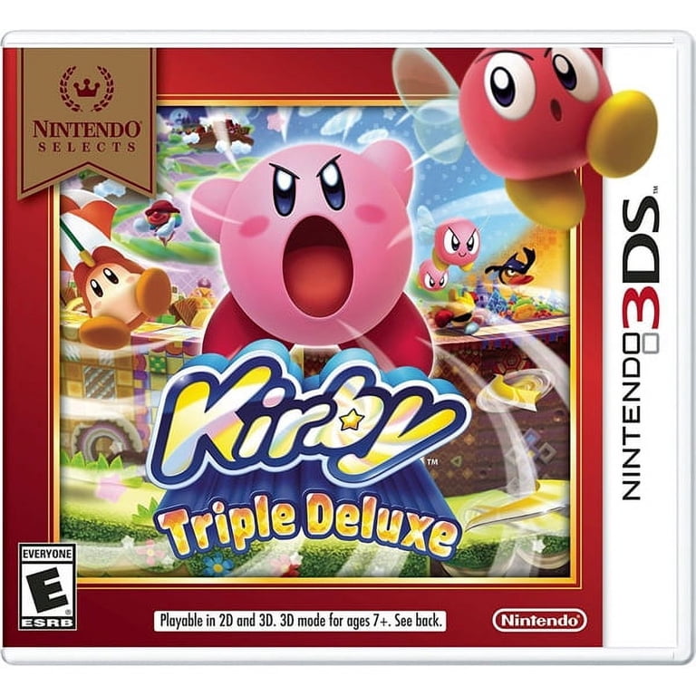 3DS ソフト #8 Kirby カービィx4 Nintendo Selects: Kirby Triple Deluxe Game - 3Ds, Multiplayer