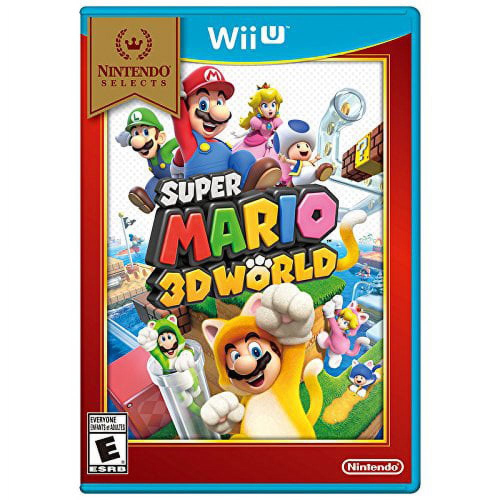 binde Moderat Indsprøjtning Nintendo Selects: Super Mario 3D World - Wii U - Walmart.com