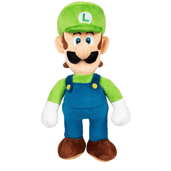 Nintendo Super Mario 20 Jumbo Stuffed Plush Buddy Luigi Toy New With Tag