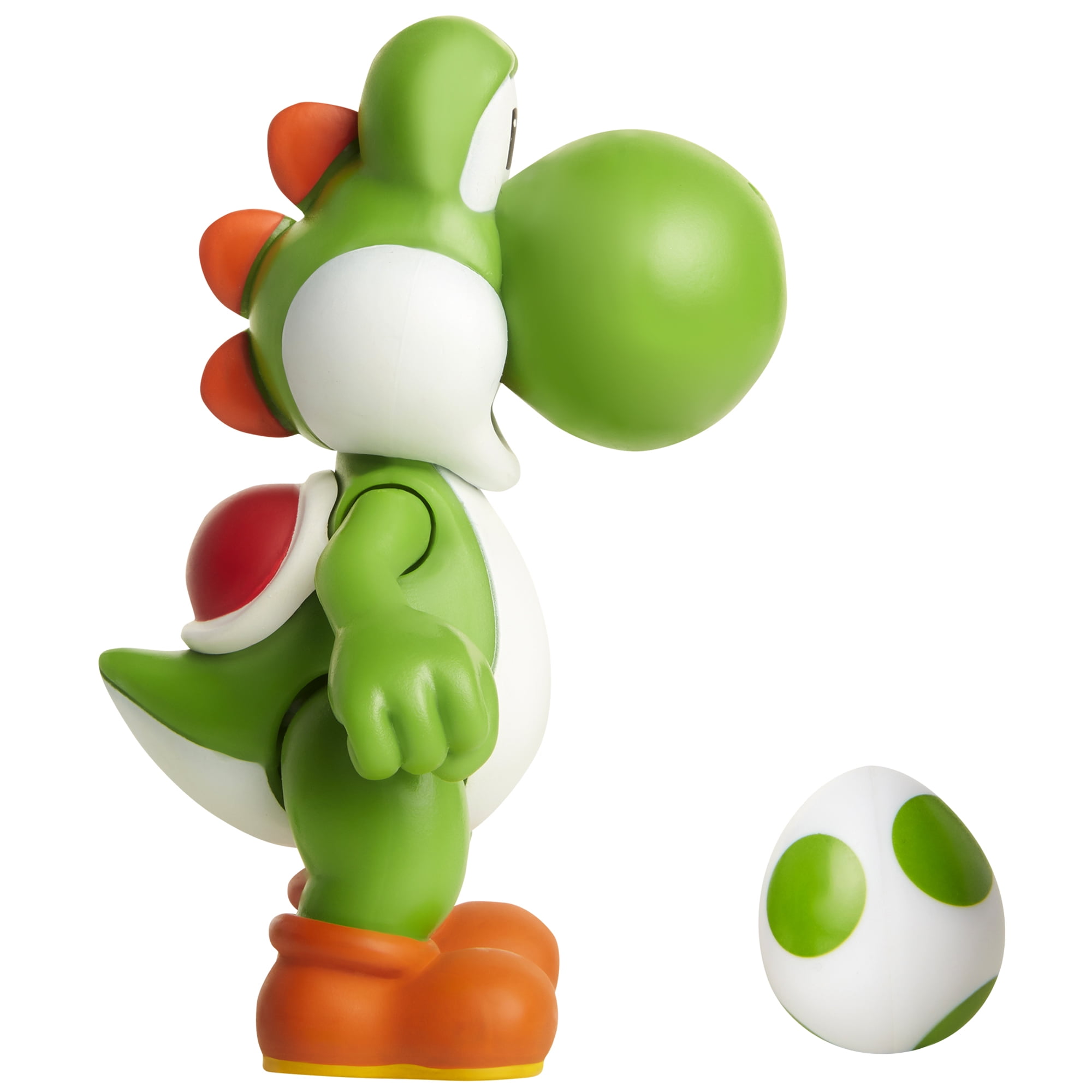 Nintendo Super Mario 4 inch Action Figure - Green Yoshi with Egg