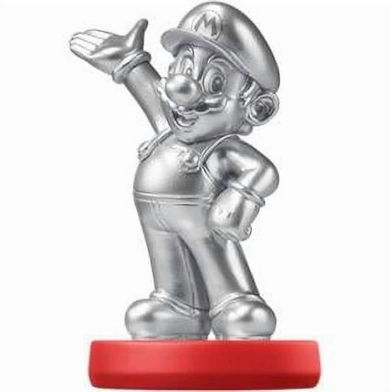 Nintendo Super Mario Amiibo Mario Mini Figure [Silver Edition
