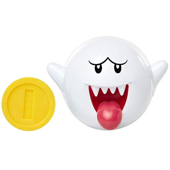 World of Nintendo Boo with Coin Action Figure