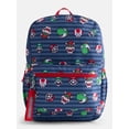 thumbnail image 1 of Nintendo Super Mario Bros. Kids' 17" Print Laptop Backpack, Gray, 1 of 5