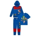 thumbnail image 1 of Nintendo Super Mario Boys 3-Piece Set, Super Mario Zip-Up Hoodie, T-shirt, & Pants 3-Pack Bundle Set for Boys (Sizes 4-16), 1 of 7