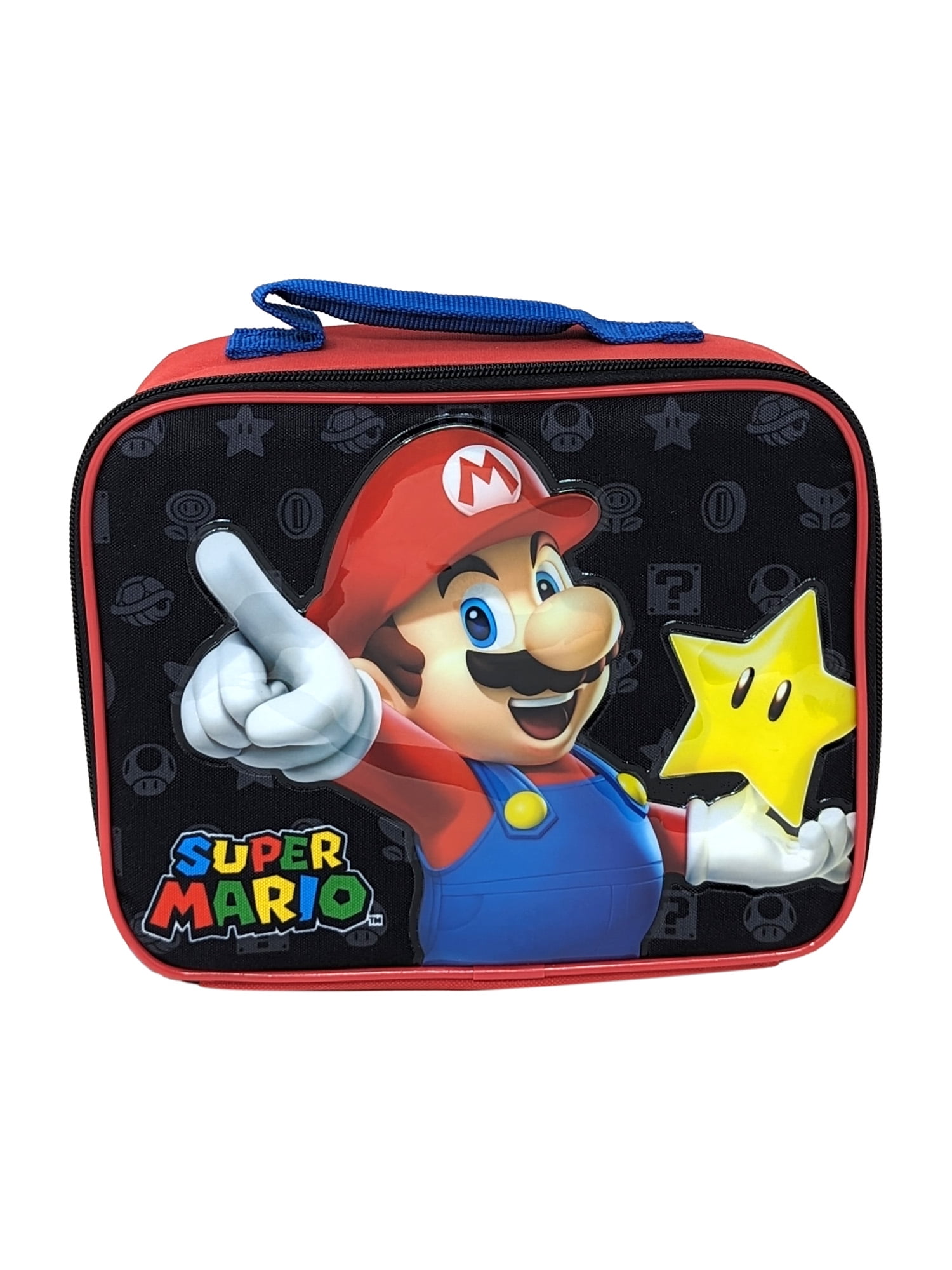 Nintendo Super Mario Boys Insulated Polyester Lunch Bag