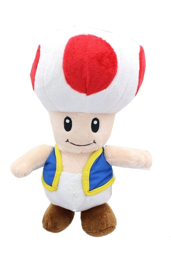 Nintendo Super Mario Bros. 10.5-Inch Toad Plush