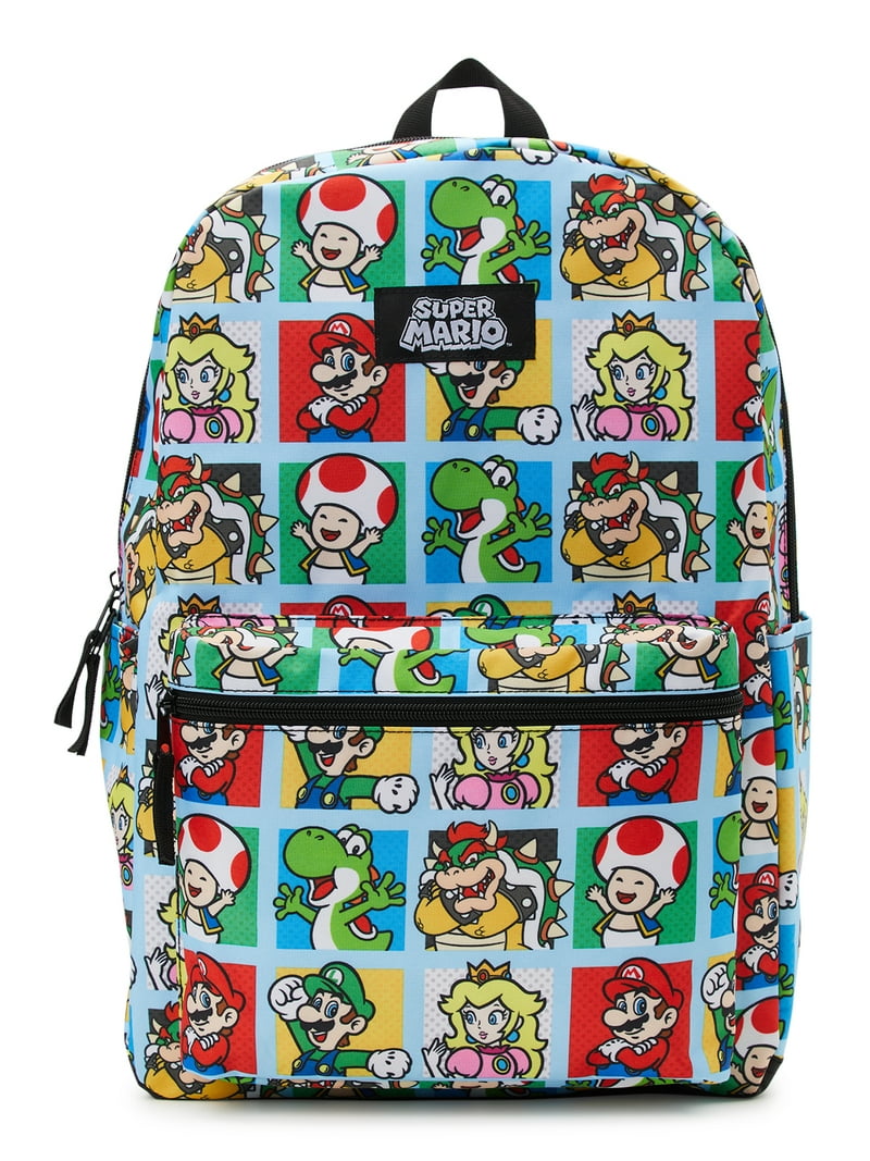Super Mario 45 CM Trolley Zaino con Ruote - 2 Cpt