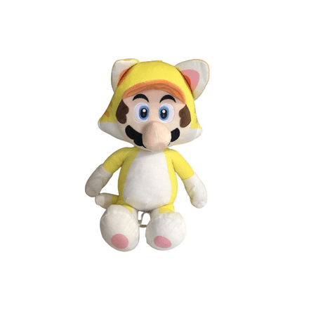 Nintendo Super Mario Bros. 24" 3D World Cat Mario Plush Toy