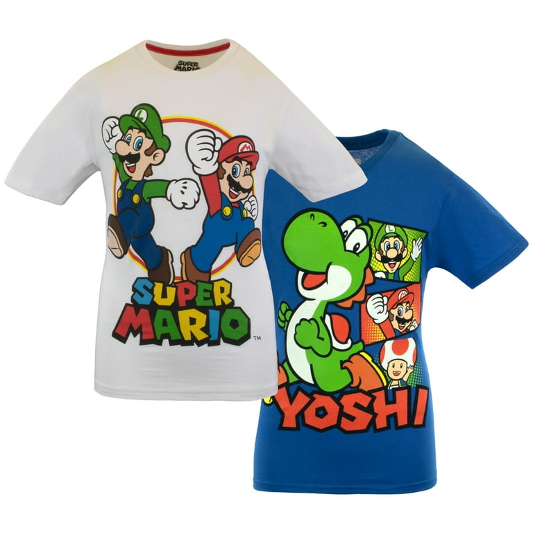 Nintendo Super Mario Boys Mario Kart Friends Graphic Short