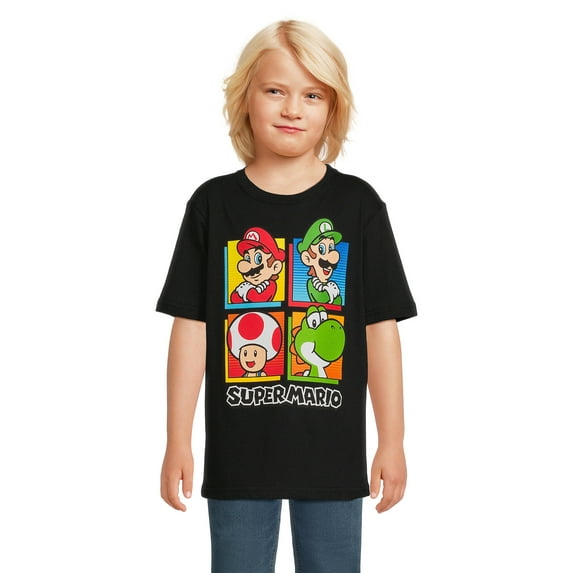 Nintendo Super Mario Bros. Boys Tee, Sizes 4-18