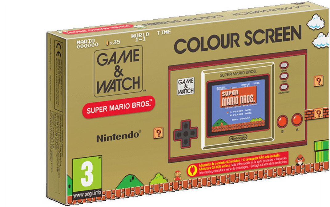 Nintendo Super Mario Bros Game &amp; Watch EU Packaging