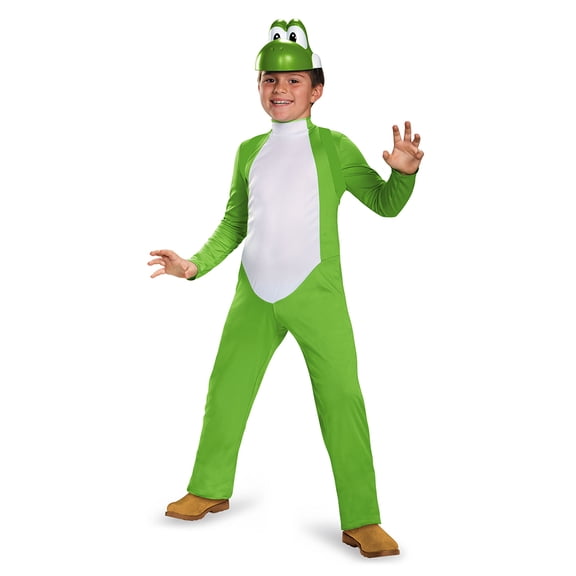 Nintendo Super Mario Bros. Yoshi Halloween Costume for Children, Boys Size S (6/7), by Disguise