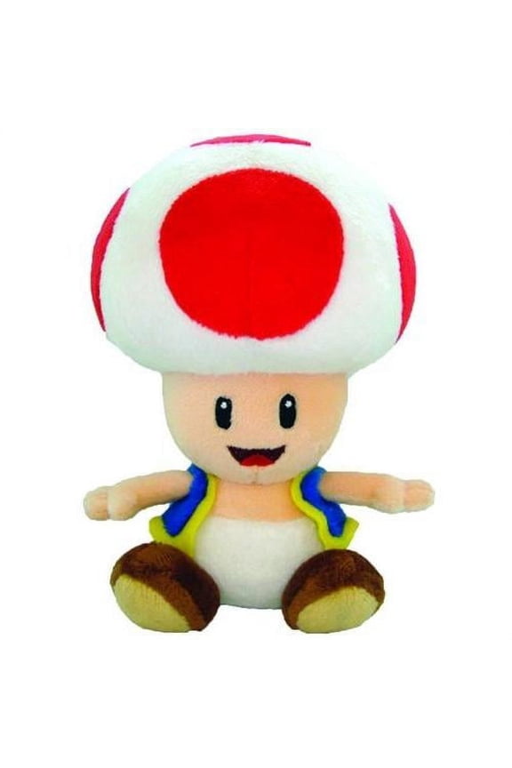 Nintendo Super Mario Brothers 5" Plush Toad