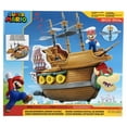 thumbnail image 1 of Nintendo Super Mario Deluxe Bowsers Airship 2.5 inch Action Figure Playset, 1 of 10