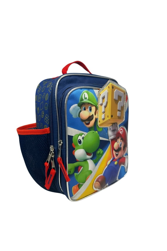 Nintendo Super Mario Game Time Reusable Lunch Kit