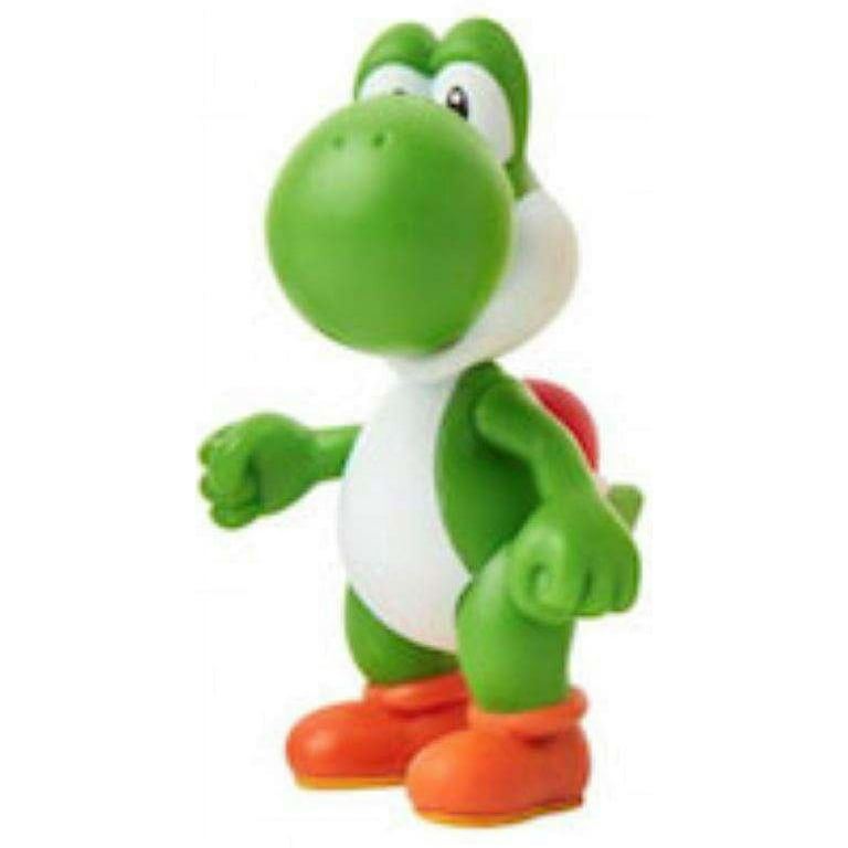 yoshi Nintendo 2.5 inch Light Blue Running Yoshi Articulated