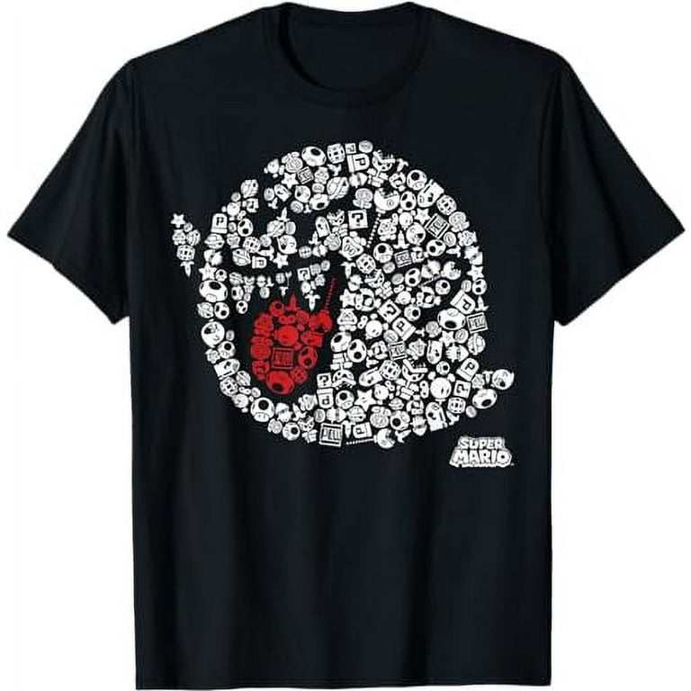 Nintendo Super Mario Iconic Boo Portrait Graphic T-Shirt Nintendo Super Mario Iconic Boo Portrait Graphic T-Shirt