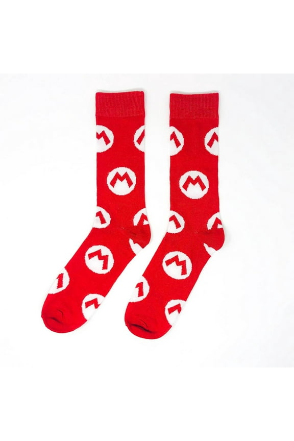 Nintendo Super Mario and The Legend of Zelda Men's Fashion Socks
