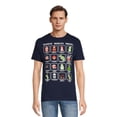 thumbnail image 1 of Nintendo Super Mario Men's Super Mario Character Boxed H Graphic Tee, Sizes S-3XL, 1 of 5