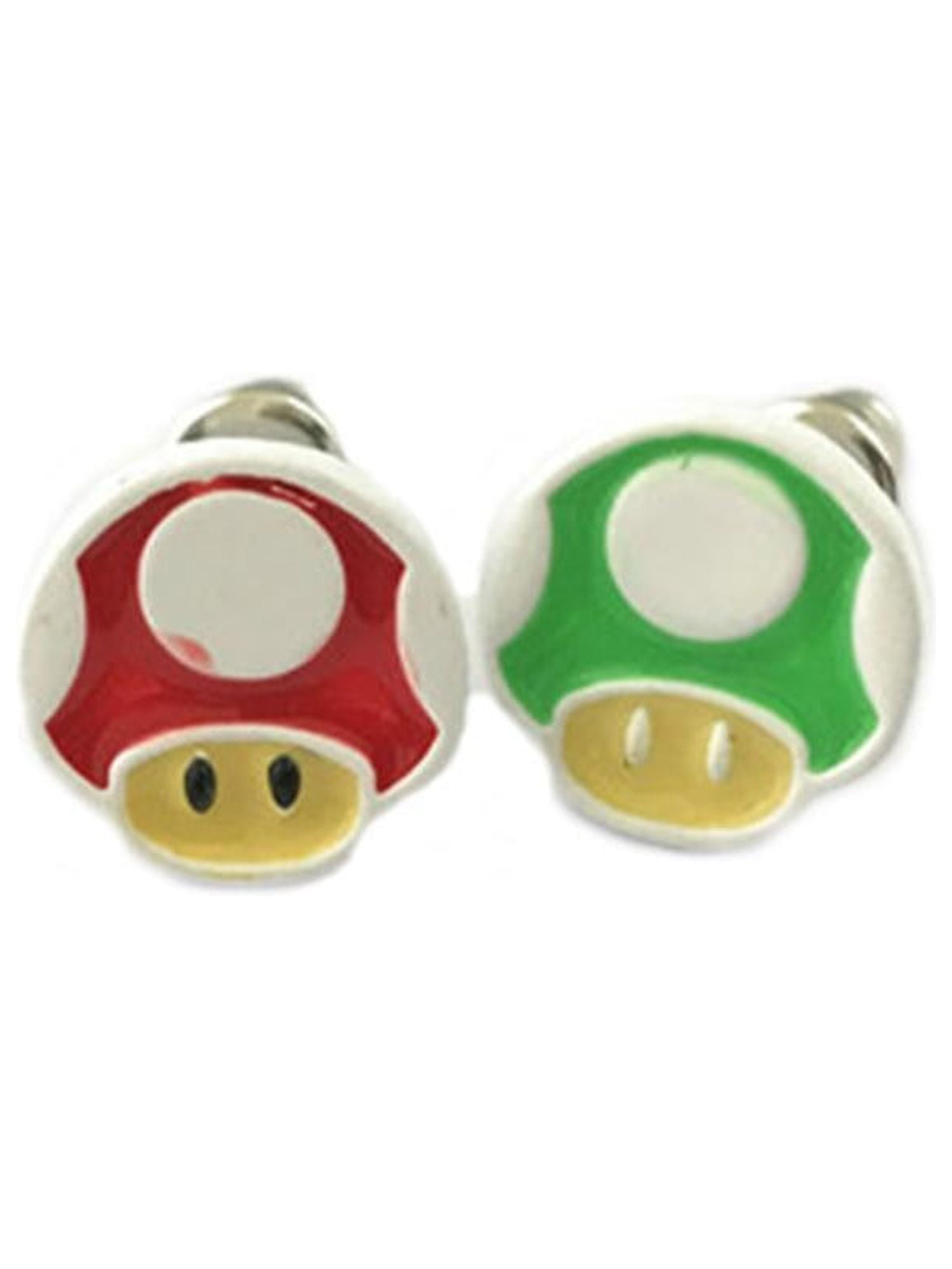 Mario sale mushroom earrings