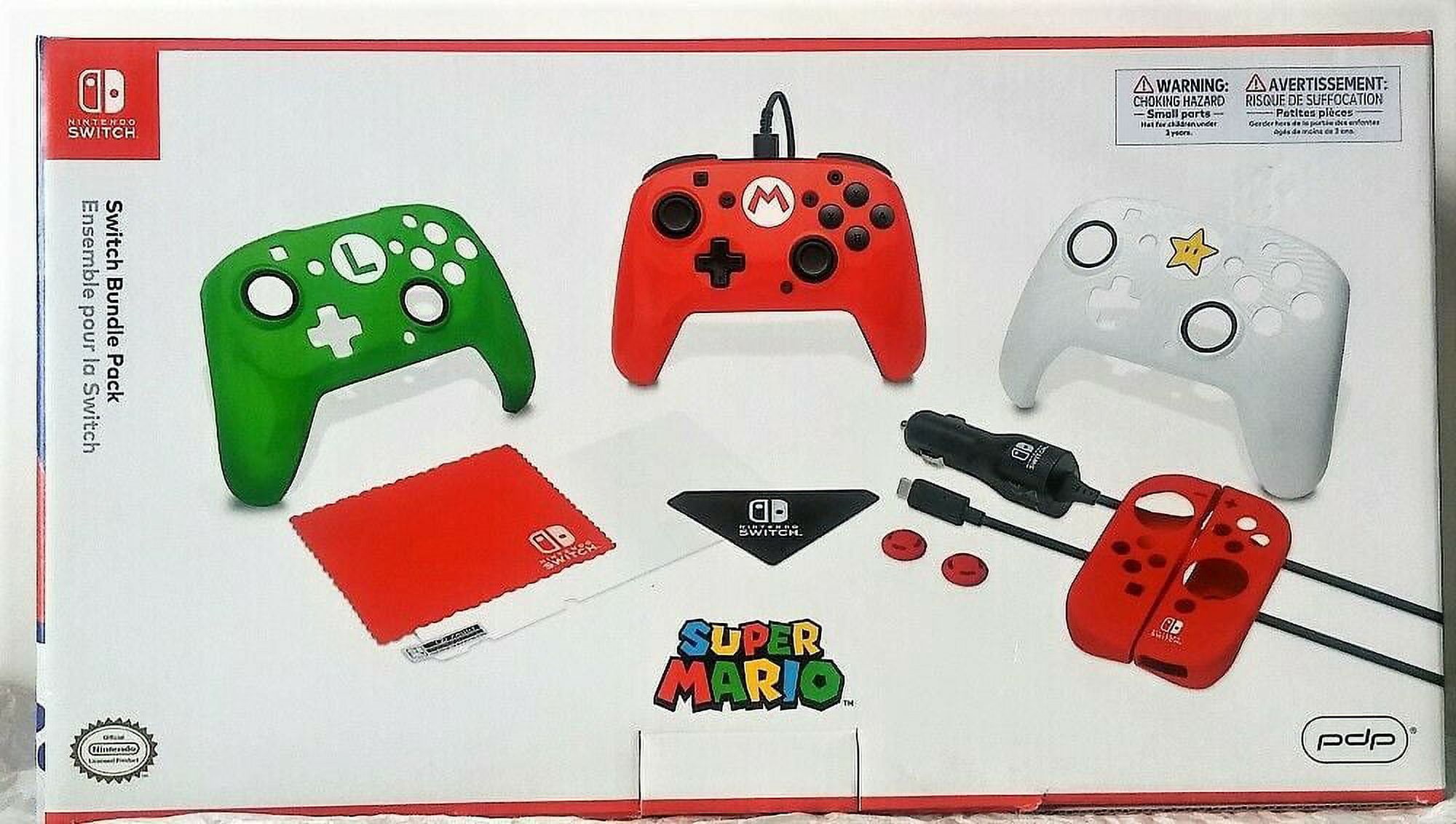 Nintendo Super Mario Nintendo Switch Controller with Adapter