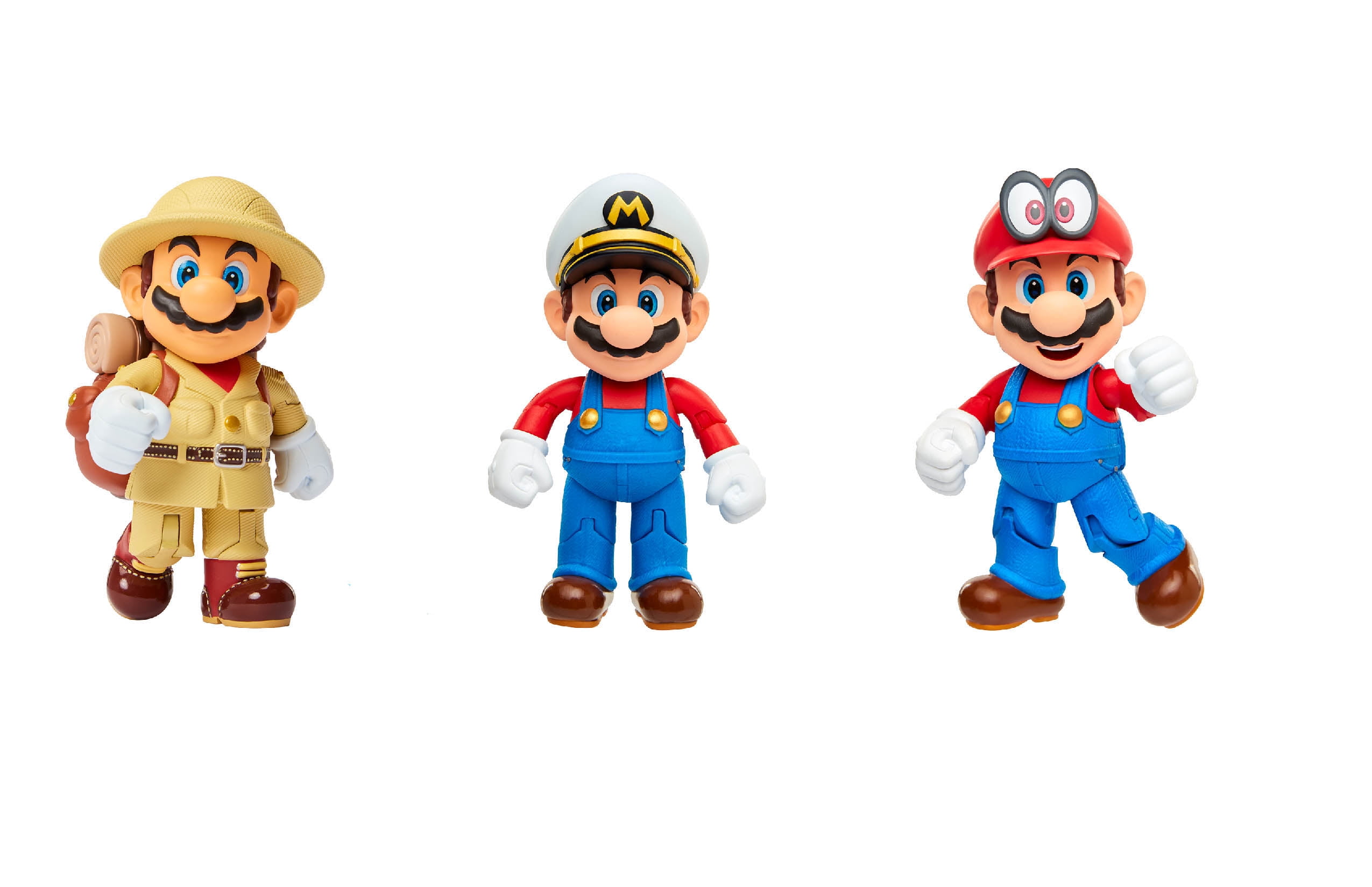 Nintendo Super Mario Odyssey Action Figure Set, 3 Pieces