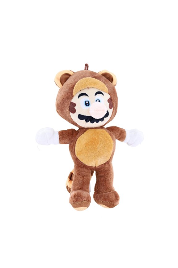 Nintendo Super Mario Power Suit 8.5 Inch Plush | Tanooki Mario