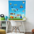 thumbnail image 1 of Nintendo Super Mario Tapestry, 1 of 5