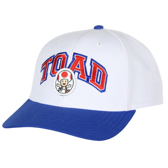Super Mario Hat | Nintendo Mario Bros Snapback Hat | Video Game Hat Toad Embroidered Adjustable Hat For Men or Women