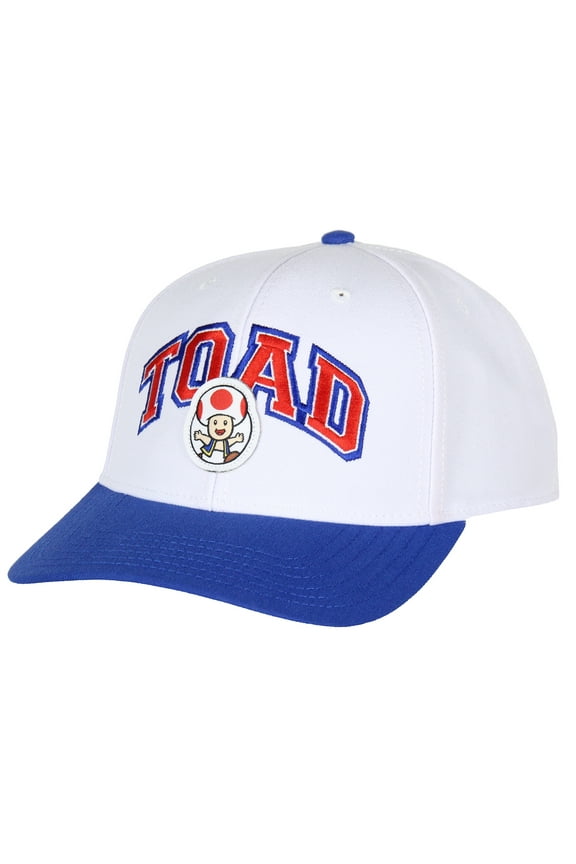 Super Mario Hat | Nintendo Mario Bros Snapback Hat | Video Game Hat Toad Embroidered Adjustable Hat For Men or Women