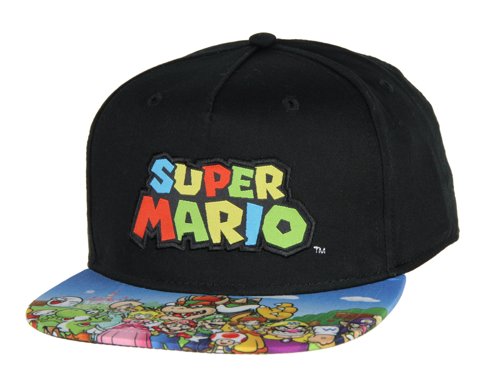 Nintendo Super Mario Youth Embroidered Character Group Boys
