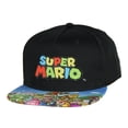 thumbnail image 1 of Nintendo Super Mario Youth Embroidered Character Group Boys Adjustable Snapback Hat Baseball Cap, 1 of 5