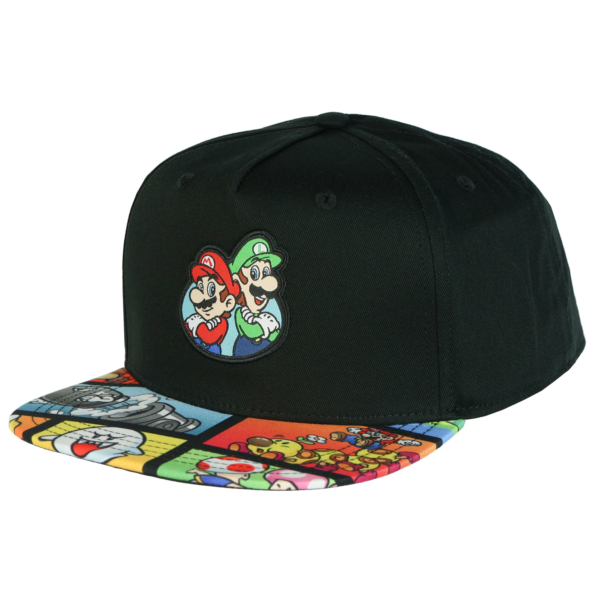 Nintendo Super Mario and Luigi Character Youth Flat Bill