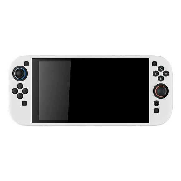 Nintendo Switch 2 2025 Silicone Protective Case, Soft Grip Cover with Ergonomic Design, Shock-Absorption & Anti-Scratch Compatible with Nintendo Switch 2, White