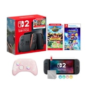 Nintendo Switch 2 Choose Your Game Bundle 256GB 7.9-Inch 1080P Screen, Joy-Con 2 with Mouse Sensor, Dock, with Mario + Rabbids Sparks of Hope NS1 Game & Wireless Switch Controller & Accessories