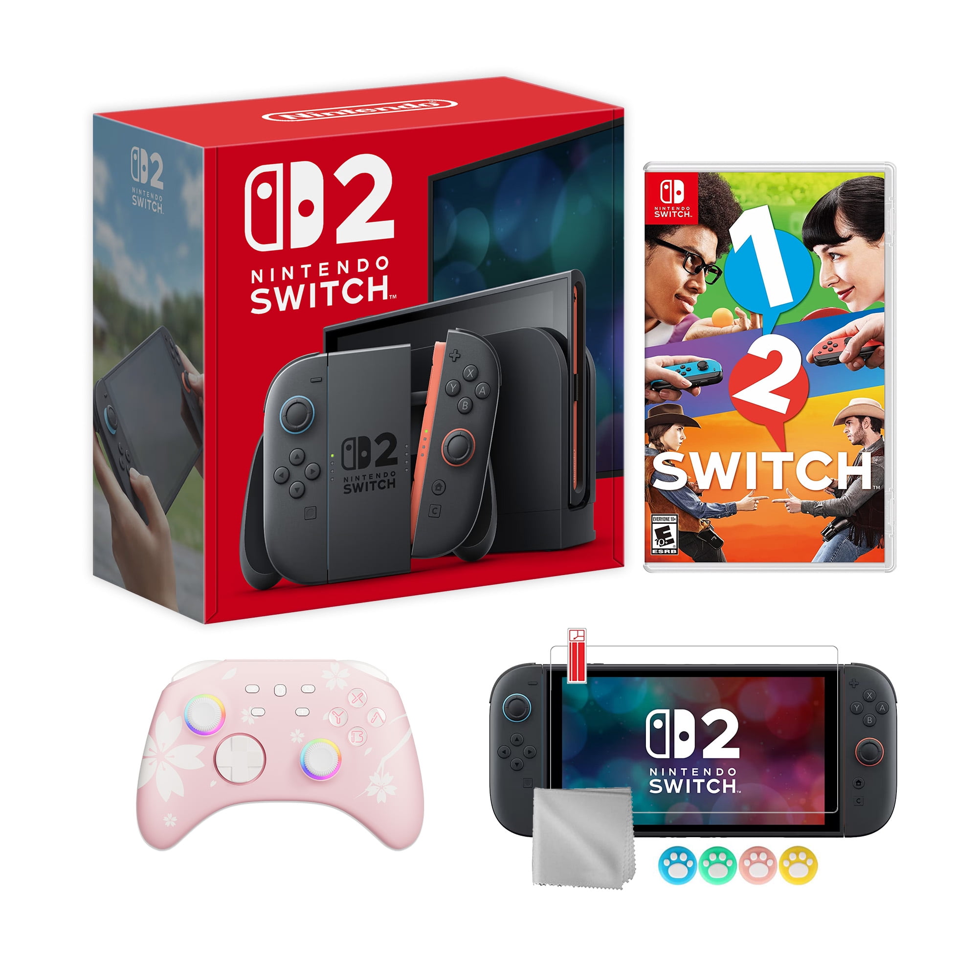 Nintendo Switch 2 Console 256GB 7.9-Inch 1080P HDR Touch Screen