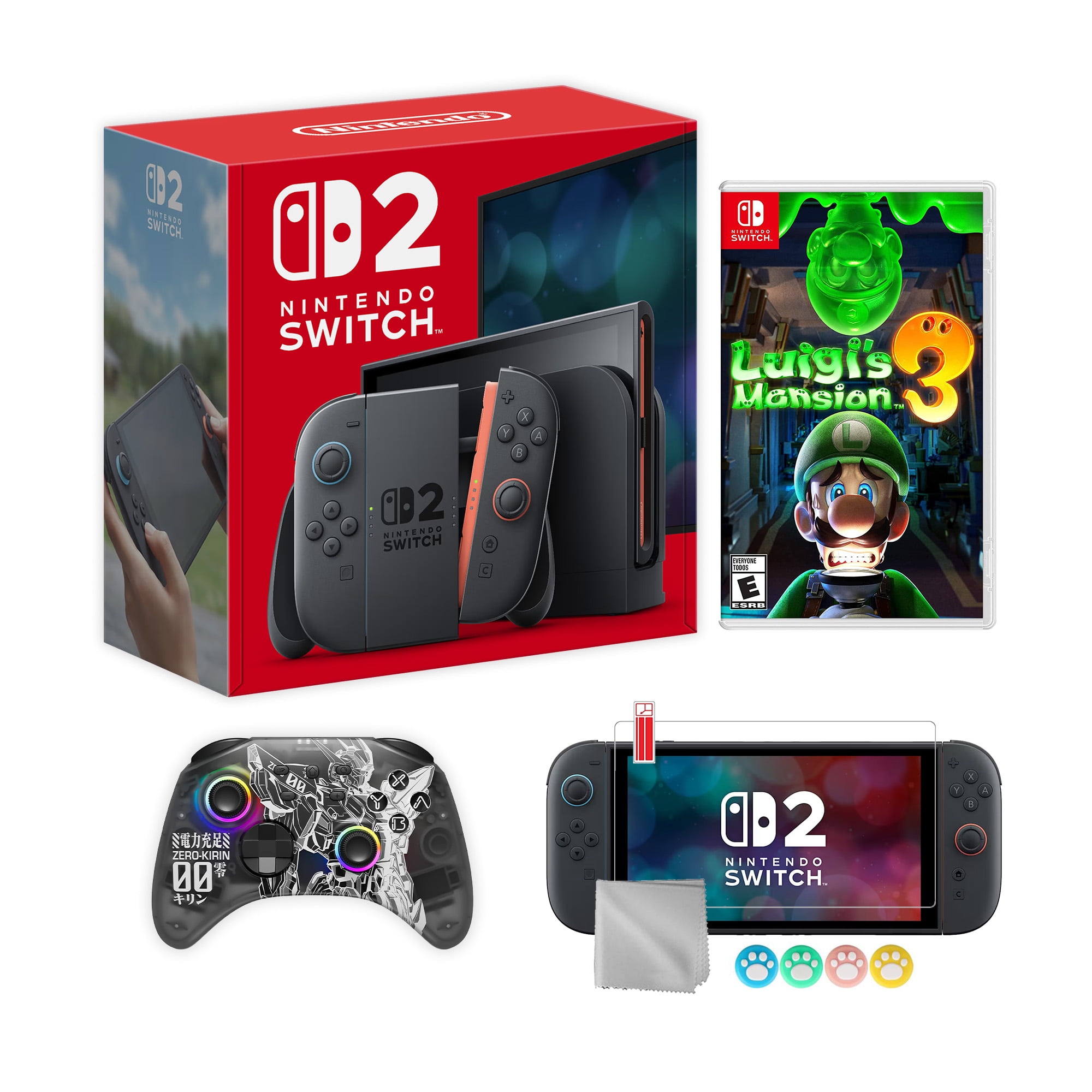 Nintendo Switch 2 Console 256GB 7.9-Inch 1080P HDR Touch
