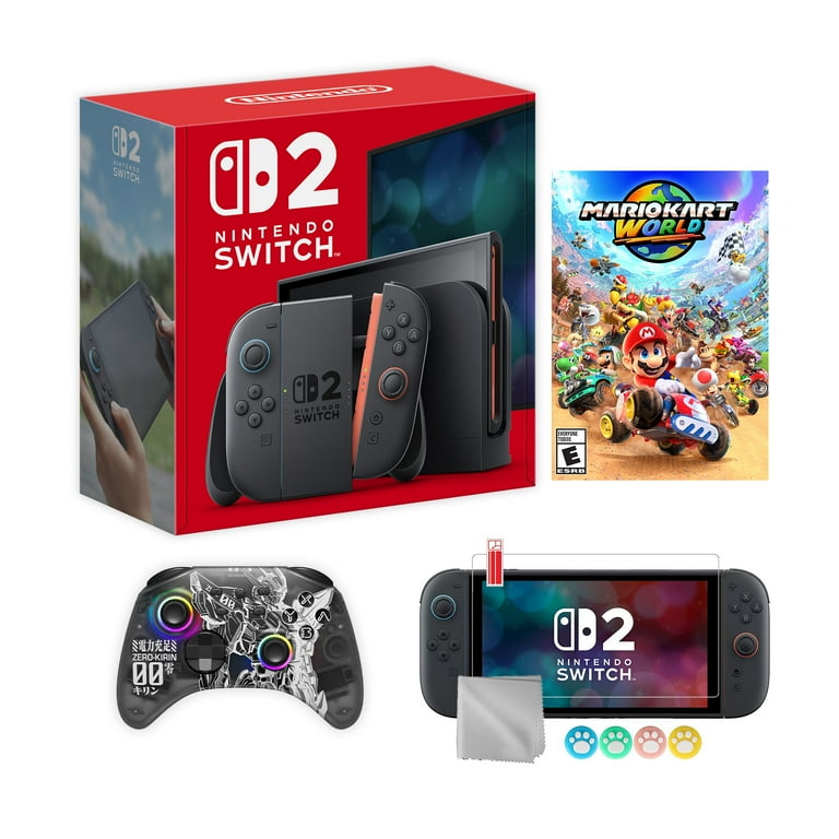 Nintendo Switch 2 Console 256GB 7.9-Inch 1080P HDR Touch Screen