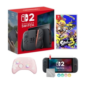 Nintendo Switch 2 Console 256GB 7.9-Inch 1080P HDR Touch Screen, Joy-Con 2 with Mouse Sensor, Dock, with Splatoon 3 And Mytrix Wireless Switch Pro Controller & Accessories